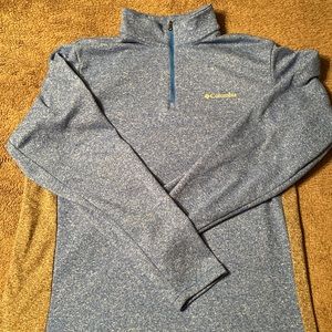 Men’s Columbia Quarter Zip Long Sleeve Shirt